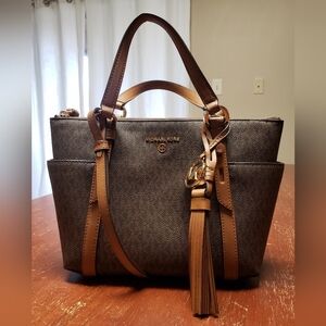 Brown Michael Kors Tote Bag